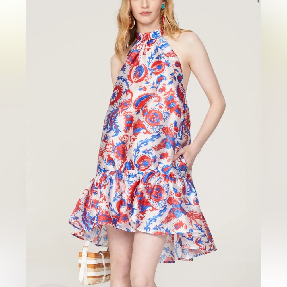 Stella Jean Paisley Halter Dress NWT